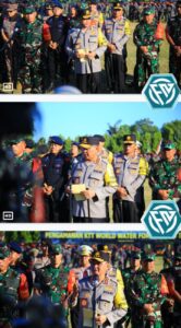 TNI-Polri Gelar Apel Pasukan Pengamanan World Water Forum Ke-10 di Bali