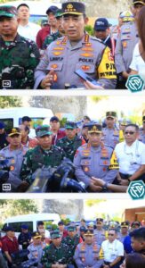 Kapolri dan Panglima TNI Melihat Langsung Kesiapan Venue GWK