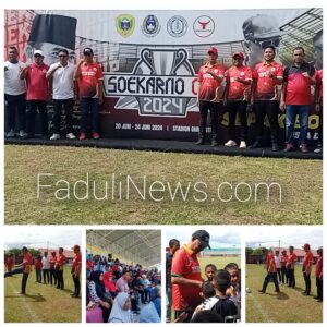 SUEKARNO CUP DIBUKA WALIKOTA TIDORE,ADA 63 TIM PERWAKILAN DARI KOTA TERNATE IKUT BERTANDING