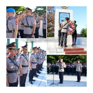 Polda Maluku Utara Gelar Ziarah Makam Pahlawan untuk Peringati Hari Bhayangkara ke-78