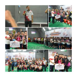 Semangat Sportivitas Menghiasi Penutupan Badminton Kapolda Malut CUP