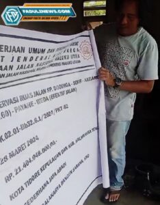 PROYEK MILIK INTIM KARA NILAI KONTRAK PULUHAN MILYAR,ANGGARANNYA DARI  APBN,PIHAK INTIM KARA SALAHKAN BALAI PUPR