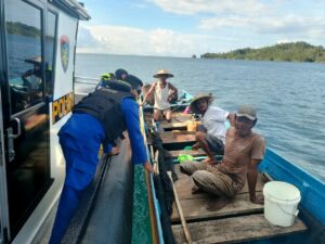 Dit Polairud Polda Maluku Utara Gelar Patroli di Perairan Ternate Jaga Kamtibmas dan Lingkungan