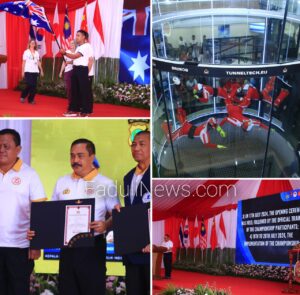 Polri Gelar Kejuaraan Internasional Open Indoor Skydiving Kapolri Cup 2024