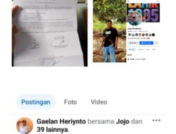 MELANGGAR UU ITE JOJO DOUKENE DAN GEILAN HERIYANTO DI POLISIKAN